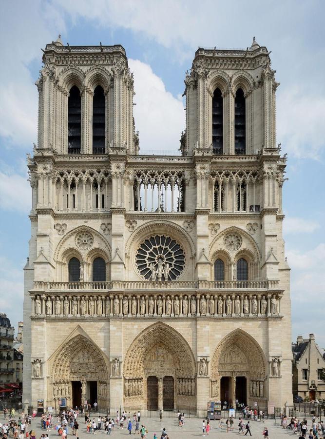 Апартаменты Chic Apart With Parking Near Paris Обервилье Экстерьер фото